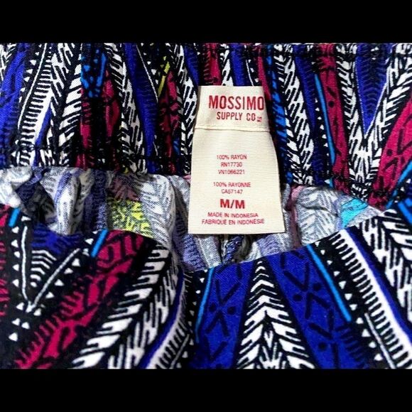 Mossimo Supply Co. Aztec Print High Waisted Pull On Shorts - Picture 2 of 7